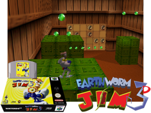 Earthworm Jim 3D (Europe) (En,Fr,De,Es,It) Cover